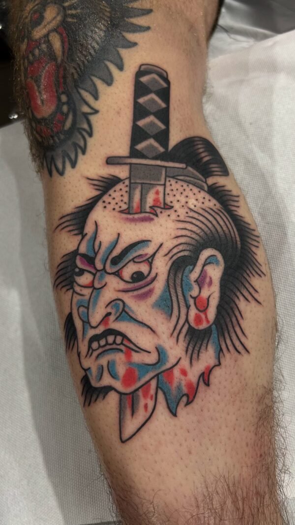 Tattoo by Aleksandrs Koļesņikovs, Rīgas Tinte