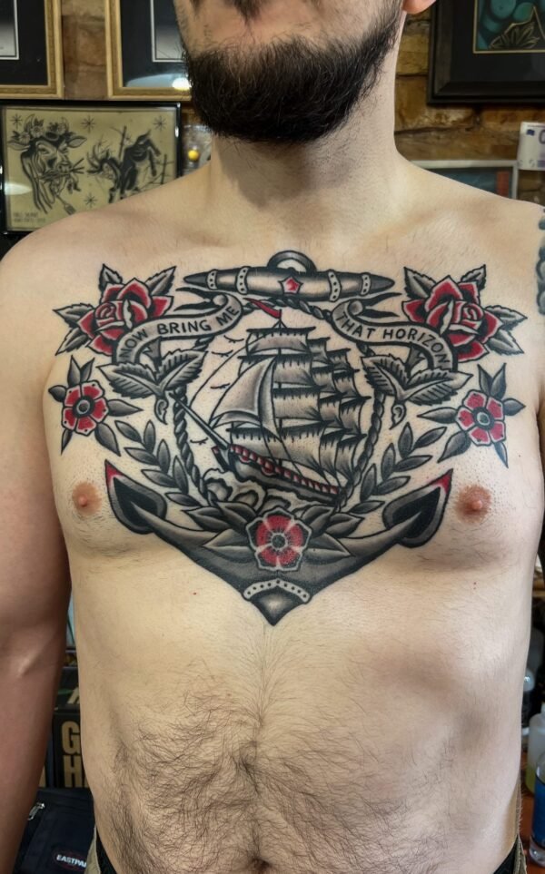 Tattoo by Aleksandrs Koļesņikovs, Rīgas Tinte