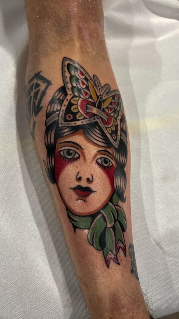 Tattoo by Aleksandrs Koļesņikovs, Rīgas Tinte