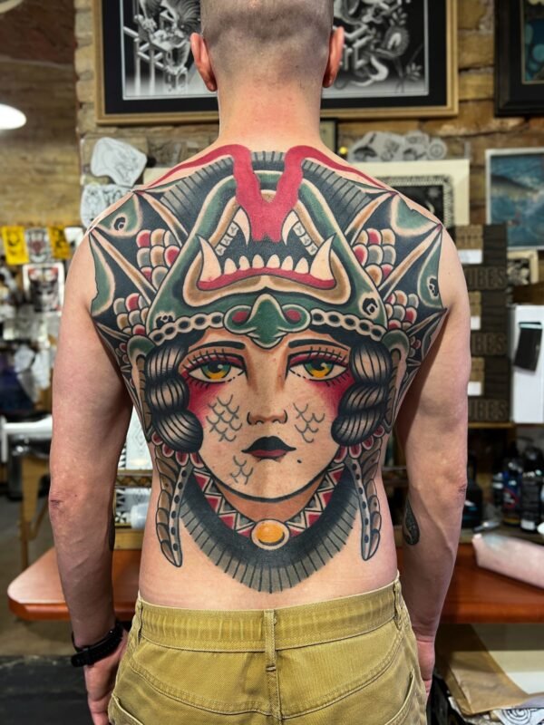 Tattoo by Aleksandrs Koļesņikovs, Rīgas Tinte