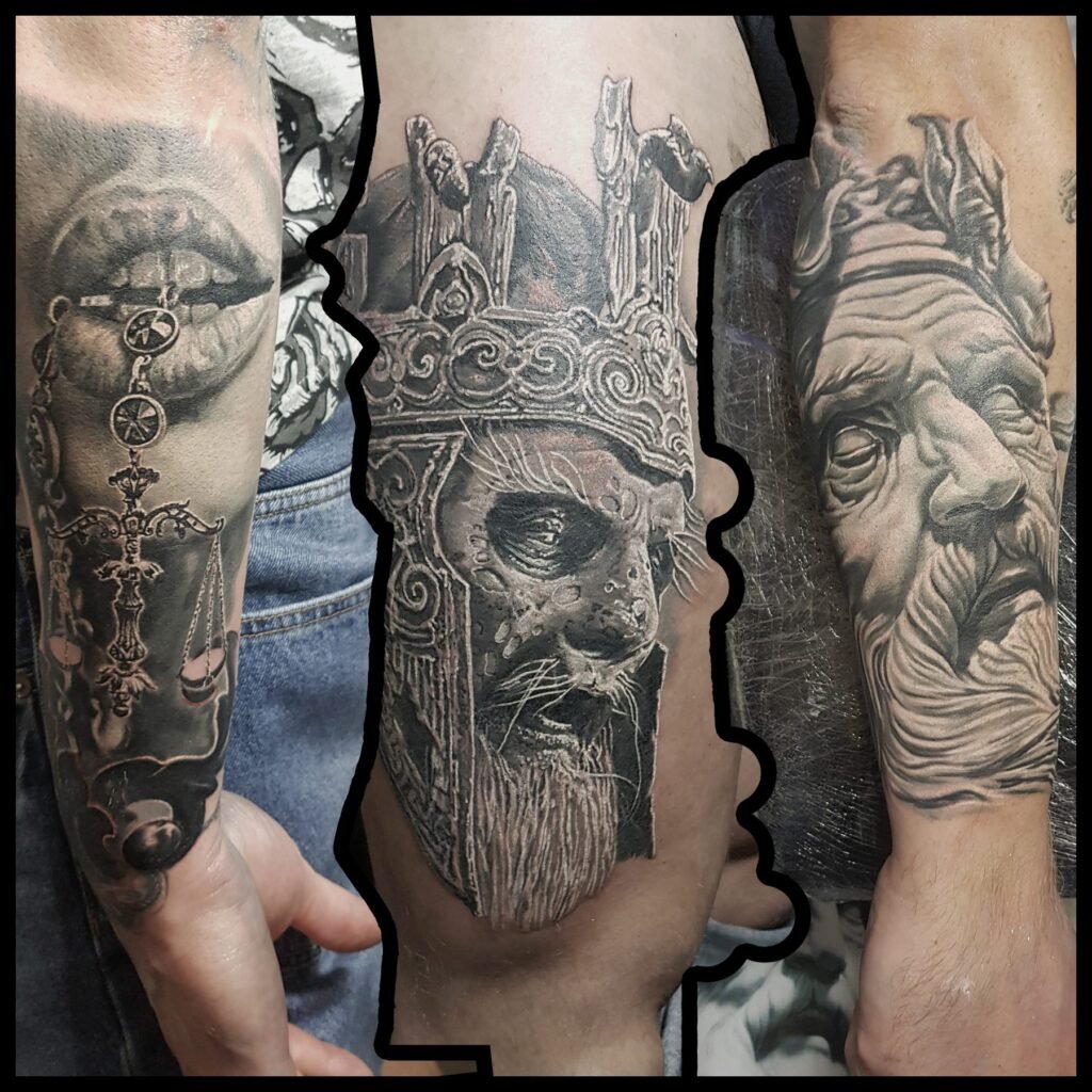 Tetovējums, meistars Jānis Kinēns, Rīgas Tinte