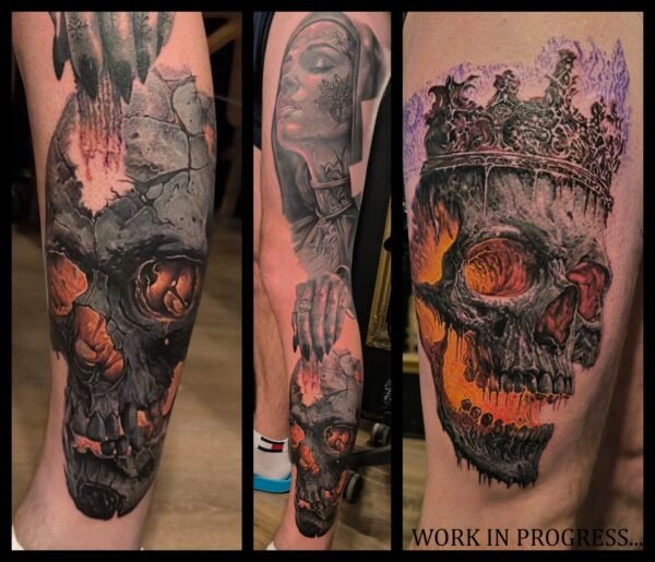 Tattoo by Jānis Kinēns, Rīgas Tinte