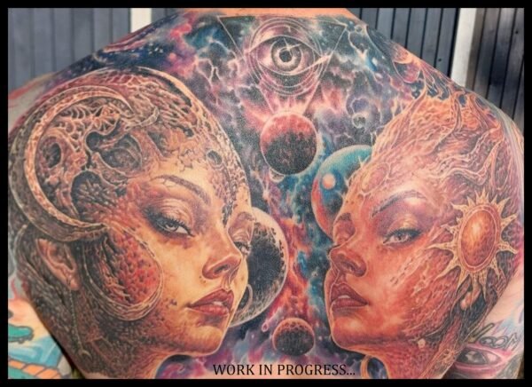 Tattoo by Jānis Kinēns, Rīgas Tinte