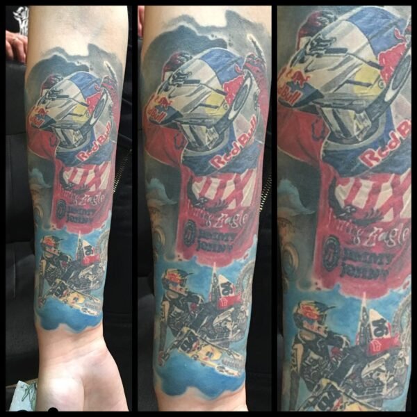 Tattoo by Jānis Kinēns, Rīgas Tinte