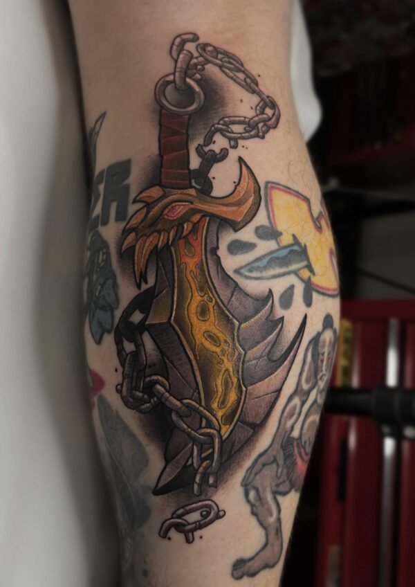 Tattoo by Kristaps Mazūrs, Rīgas Tinte