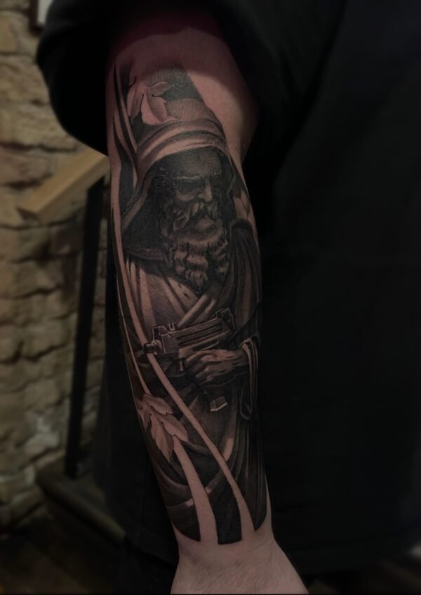 Tattoo by Kristaps Mazūrs, Rīgas Tinte