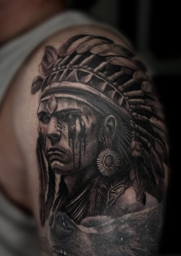 Tattoo by Kristaps Mazūrs, Rīgas Tinte