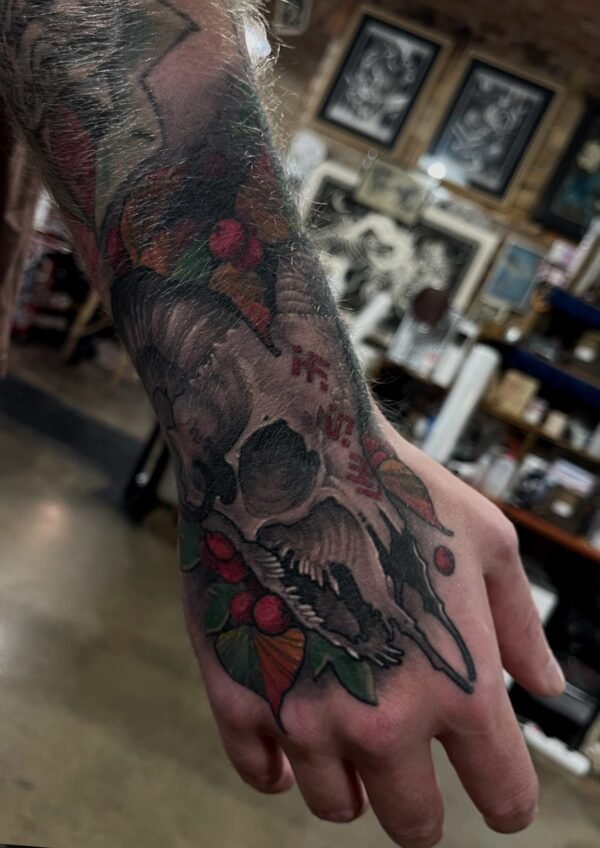 Tattoo by Kristaps Mazūrs, Rīgas Tinte