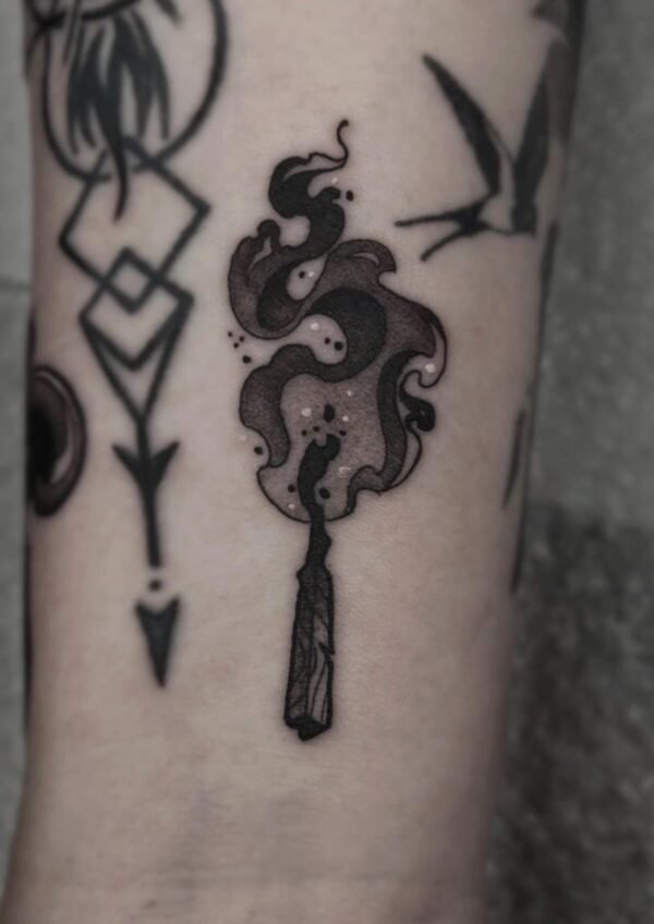 Tattoo by Kristaps Mazūrs, Rīgas Tinte