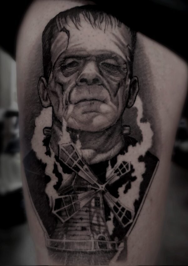 Tattoo by Kristaps Mazūrs, Rīgas Tinte