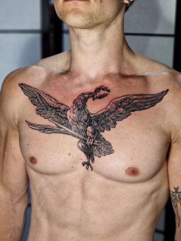 Tattoo by Kristaps Sausserdis, Rīgas Tinte