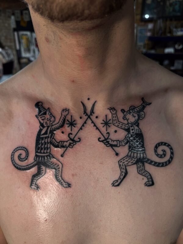 Tattoo by Kārlis Ulmanis, Rīgas Tinte