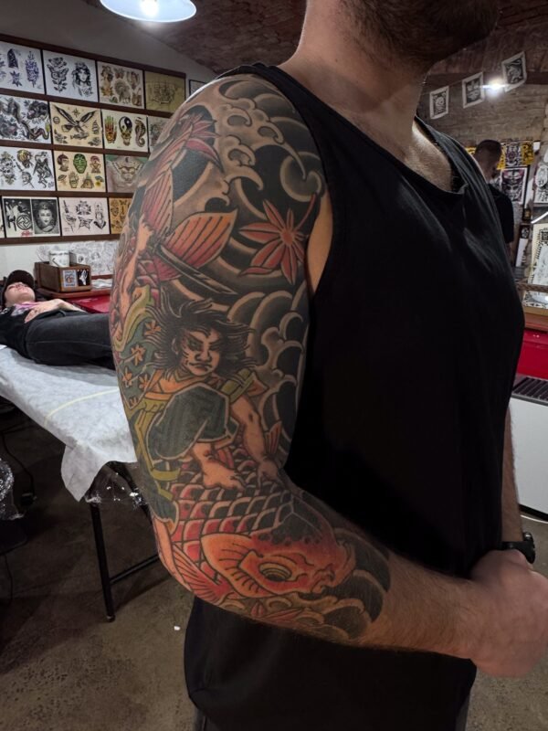 Tattoo by Kārlis Ulmanis, Rīgas Tinte
