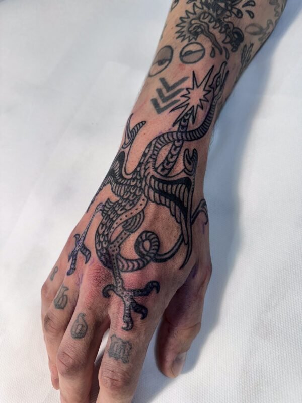 Tattoo by Kārlis Ulmanis, Rīgas Tinte