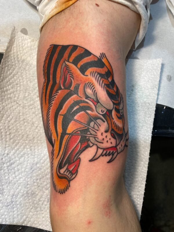Tattoo by Jānis Burmeisters, Rīgas Tinte