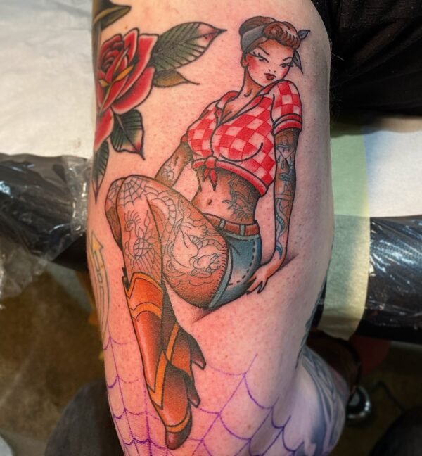 Tattoo by Jānis Burmeisters, Rīgas Tinte