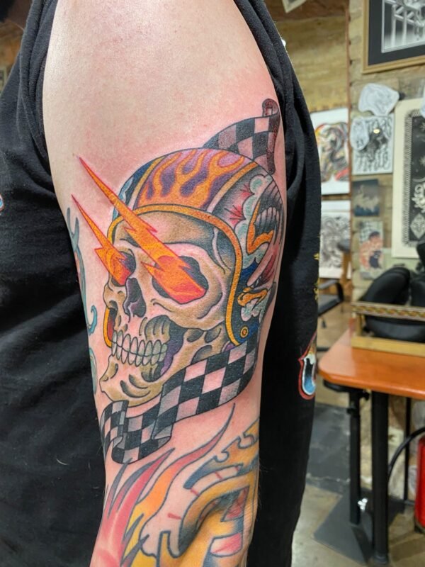 Tattoo by Jānis Burmeisters, Rīgas Tinte