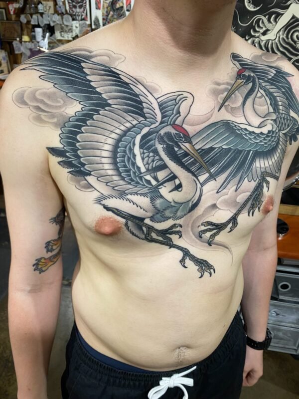 Tattoo by Jānis Burmeisters, Rīgas Tinte