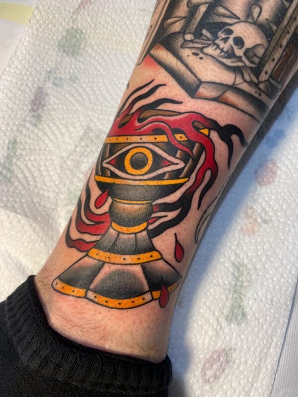 Tattoo by Jānis Burmeisters, Rīgas Tinte