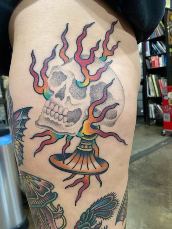 Tattoo by Jānis Burmeisters, Rīgas Tinte