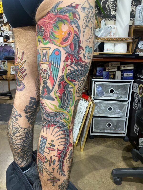 Tattoo by Jānis Burmeisters, Rīgas Tinte