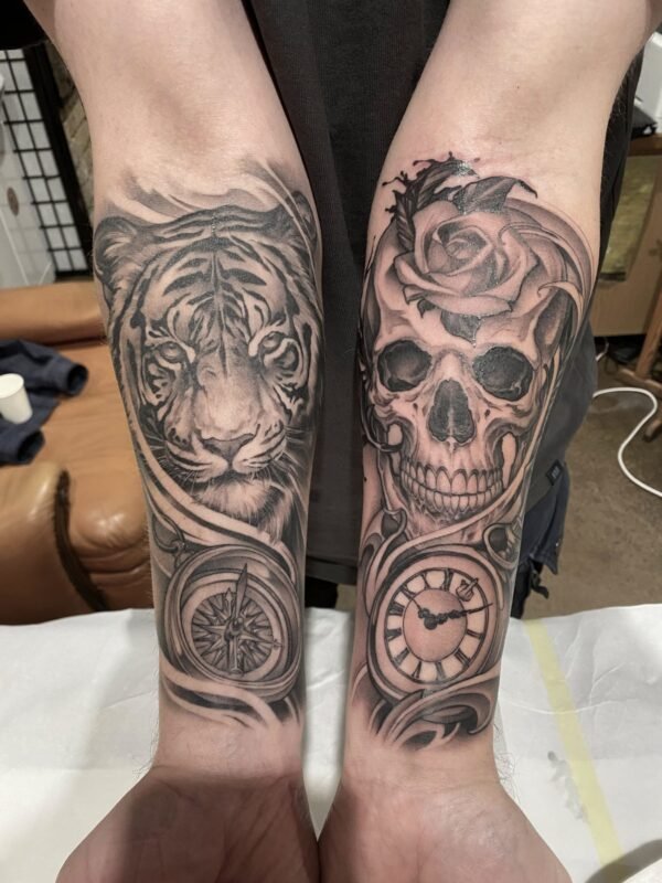 Tattoo by Jānis Burmeisters, Rīgas Tinte