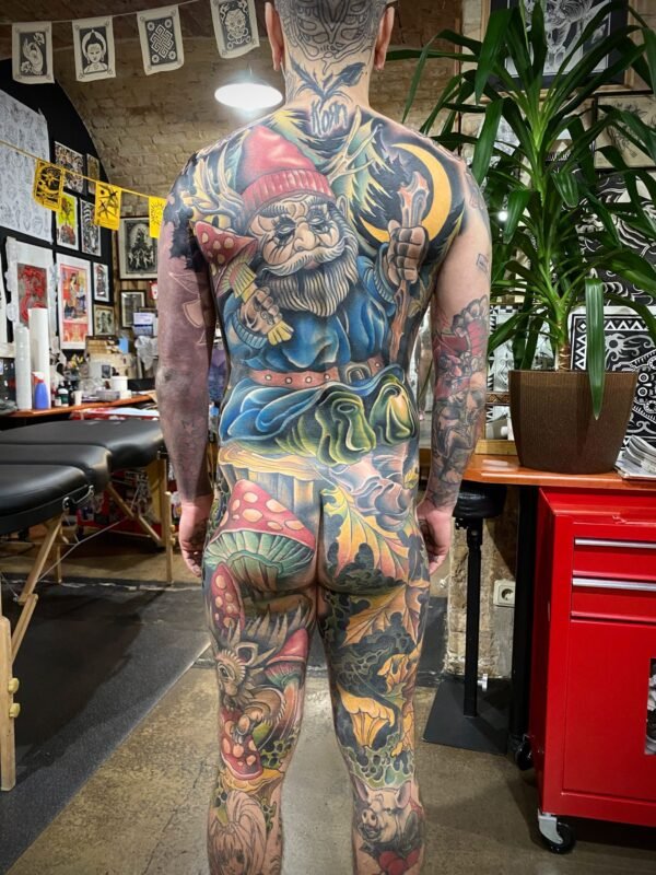 Tattoo by Jānis Burmeisters, Rīgas Tinte