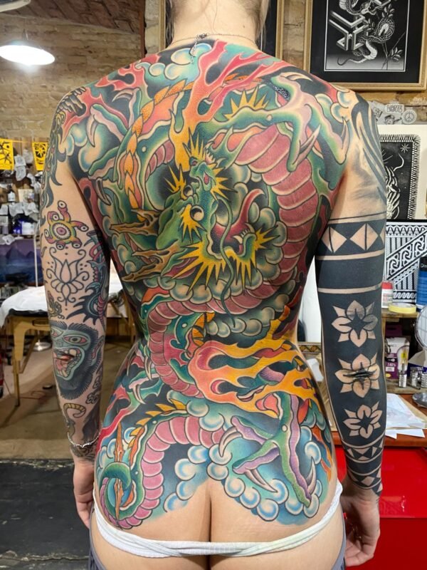 Tattoo by Jānis Burmeisters, Rīgas Tinte