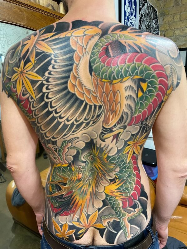 Tattoo by Jānis Burmeisters, Rīgas Tinte