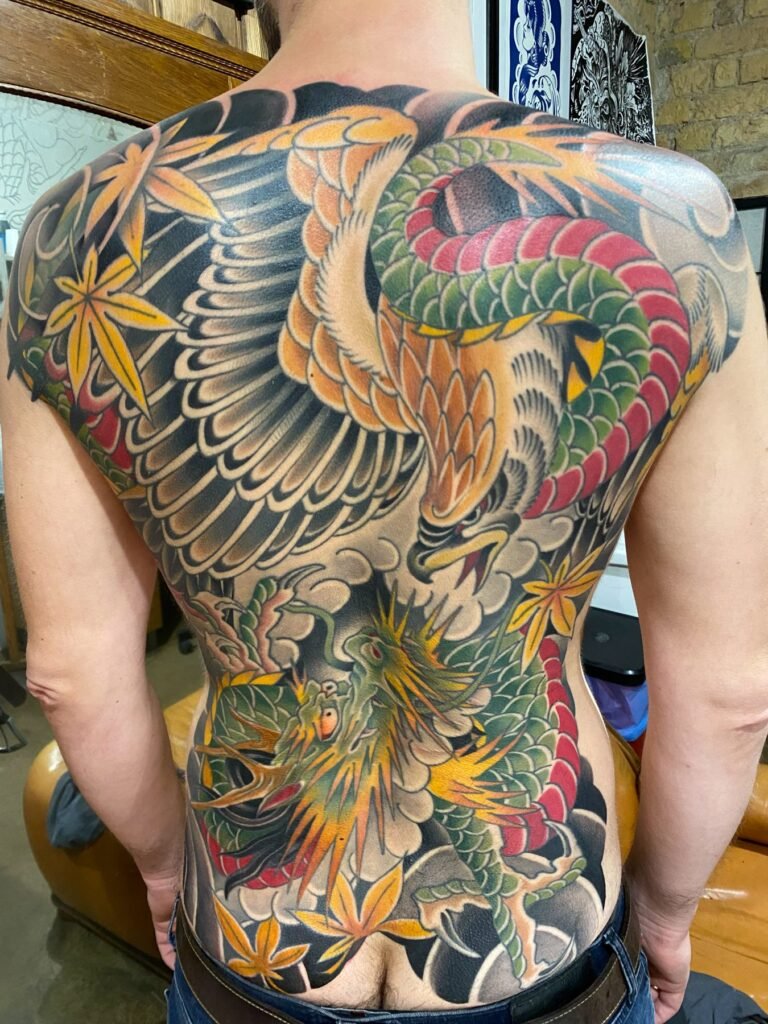 Tetovējums, meistars Jānis Burmeisters, Rīgas Tinte