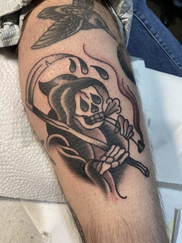 Tattoo by Jānis Burmeisters, Rīgas Tinte