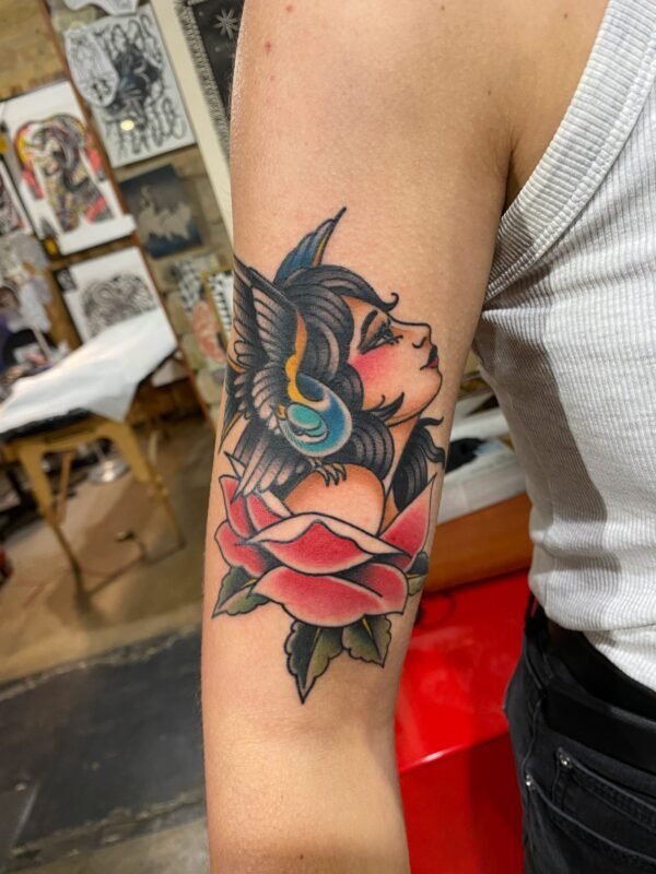Tattoo by Jānis Burmeisters, Rīgas Tinte