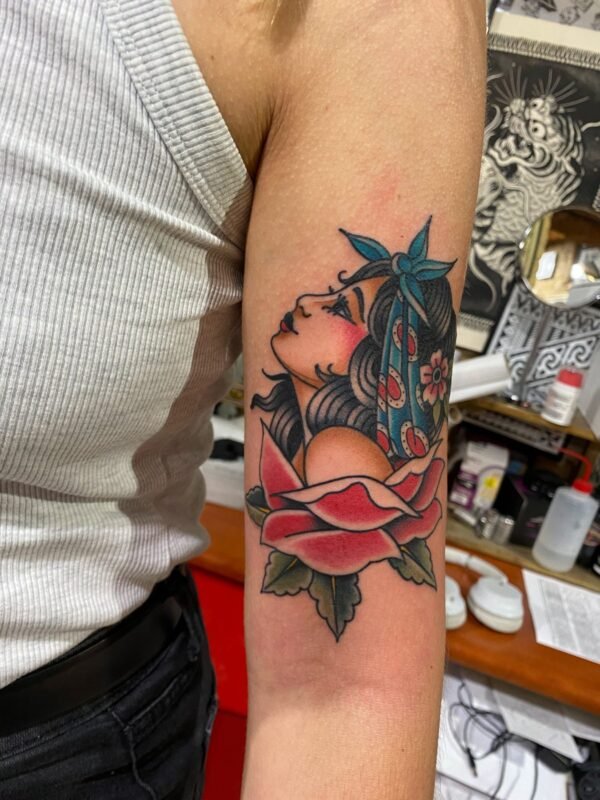 Tattoo by Jānis Burmeisters, Rīgas Tinte