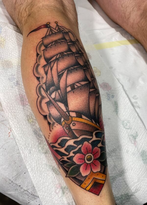 Tattoo by Jānis Burmeisters, Rīgas Tinte
