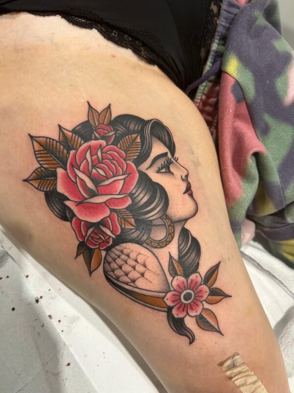 Tattoo by Jānis Burmeisters, Rīgas Tinte